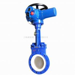 電動刀閘閥DMZ973X-10Q   DN200泥漿、空氣、渣