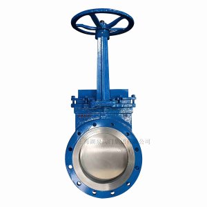 手動刀閘閥DN65，DN80，DN150鑄鋼10公斤